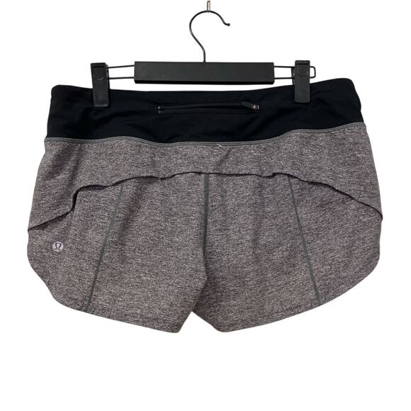 Lululemon Speed Up Short *2.5" Heather Lux Multi Black / Black - Picture 6 of 6
